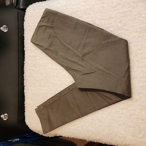 Divided by H&M green skinny dress pants